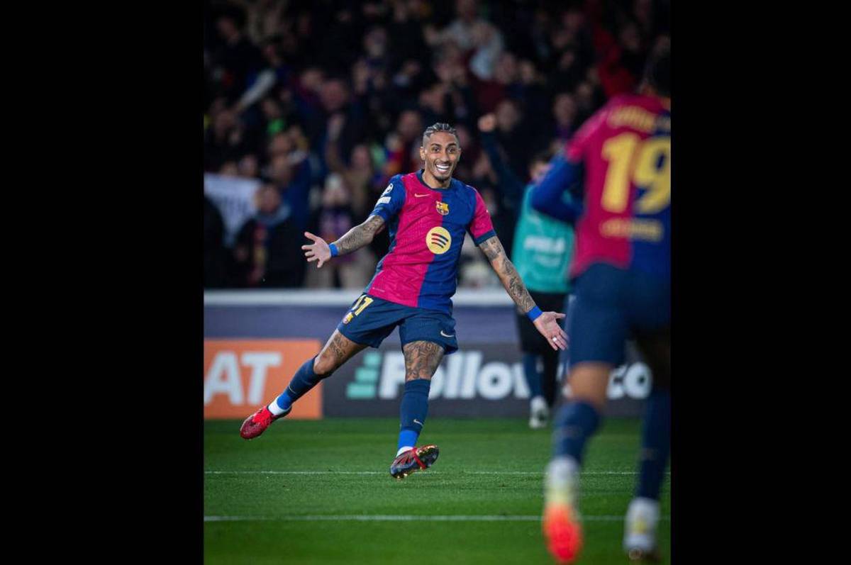 La imagen 'editada' del VAR en el gol de Raphinha y la burla de Yamal al Borussia; Dibu Martínez y su error ante PSG