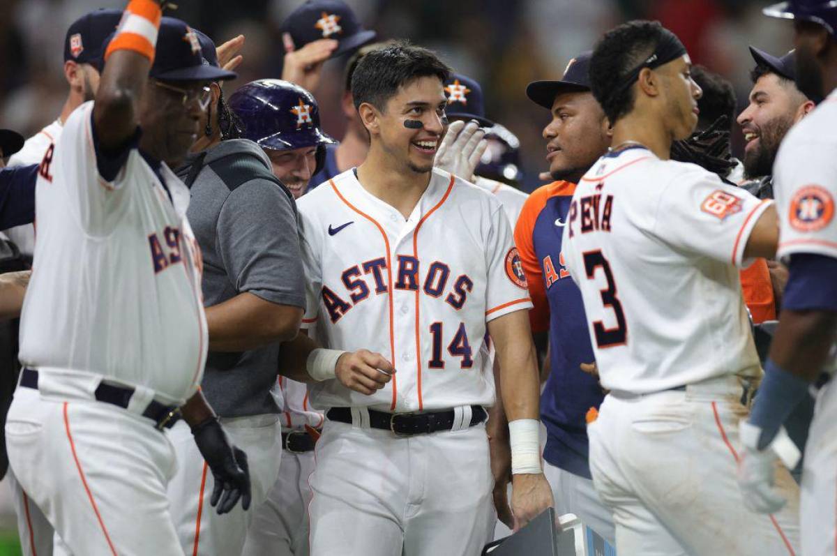 Astros de Houston ganan ante los Rangers de Texas: Mauricio Dubón jugó el partido, tuvo tres oportunidades al bat, pero se fue en blanco