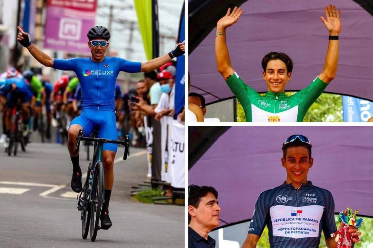 ¡Luis López sigue imparable! El hondureño ha ganado la primera etapa de el Tour Panamá 2022