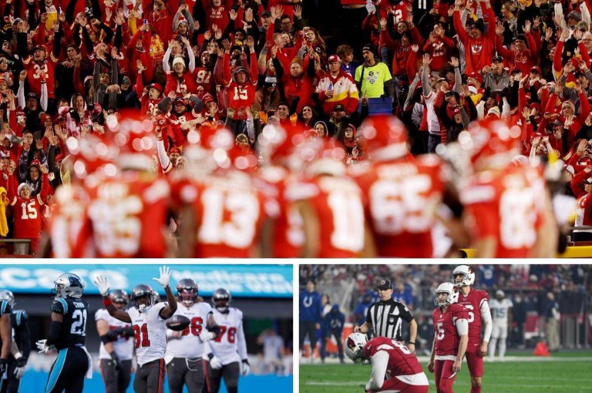 Bucs, Rams, Chiefs y Cardinals sellan sus boletos a los playoffs de la NFL