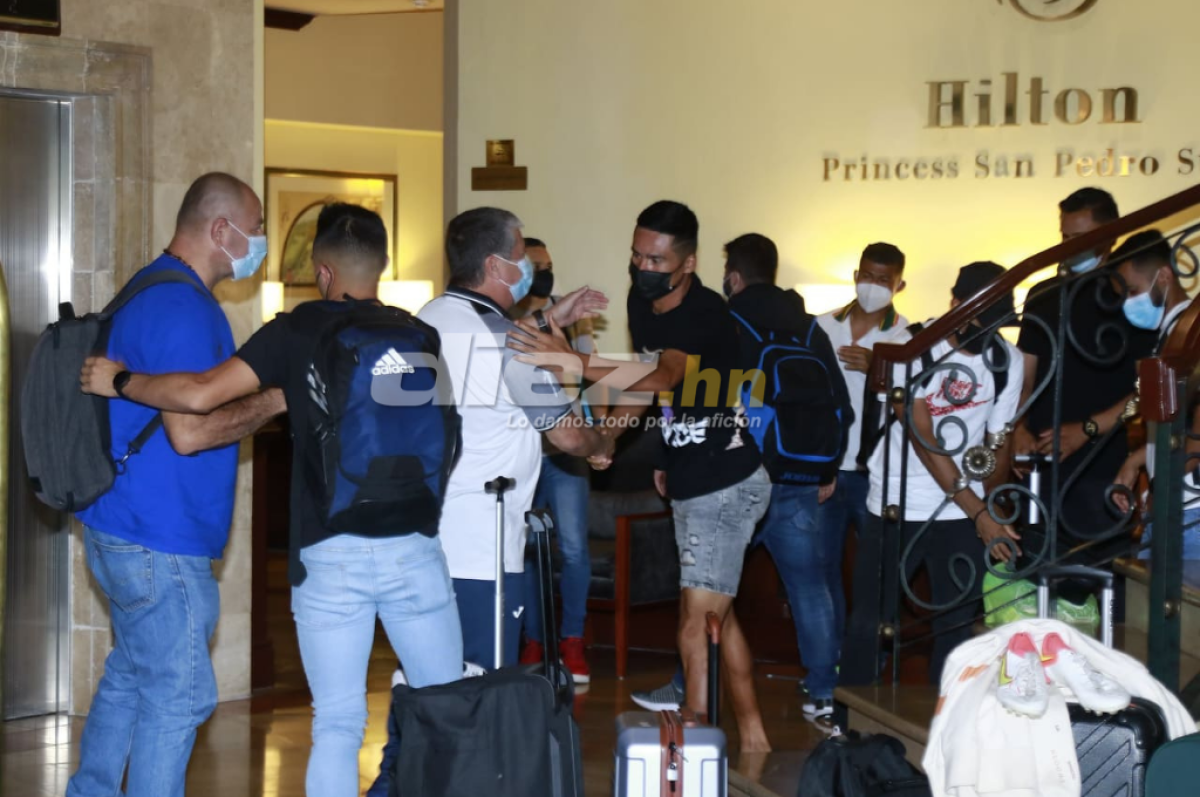 Ilusionados y con maleta en mano: Así llegaron los futbolistas a la concentración de la Selección de Honduras