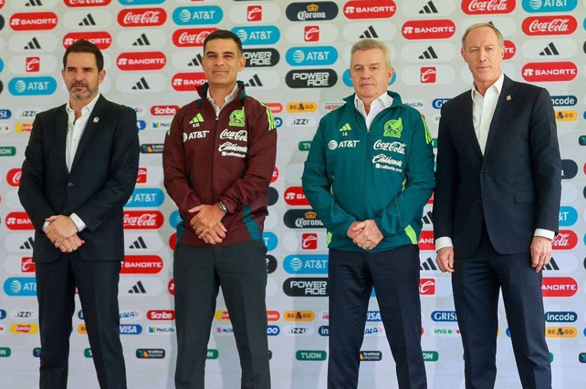Javier Aguirre y Rafa Márquez fueron presentados oficialmente con la selección de México y dieron sus primeras declaraciones