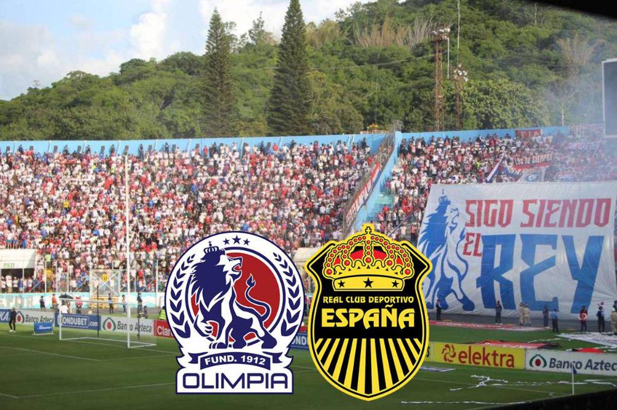 Olimpia busca el liderato y define precios para el clásico ante el Real España en el estadio Nacional Chelato Uclés