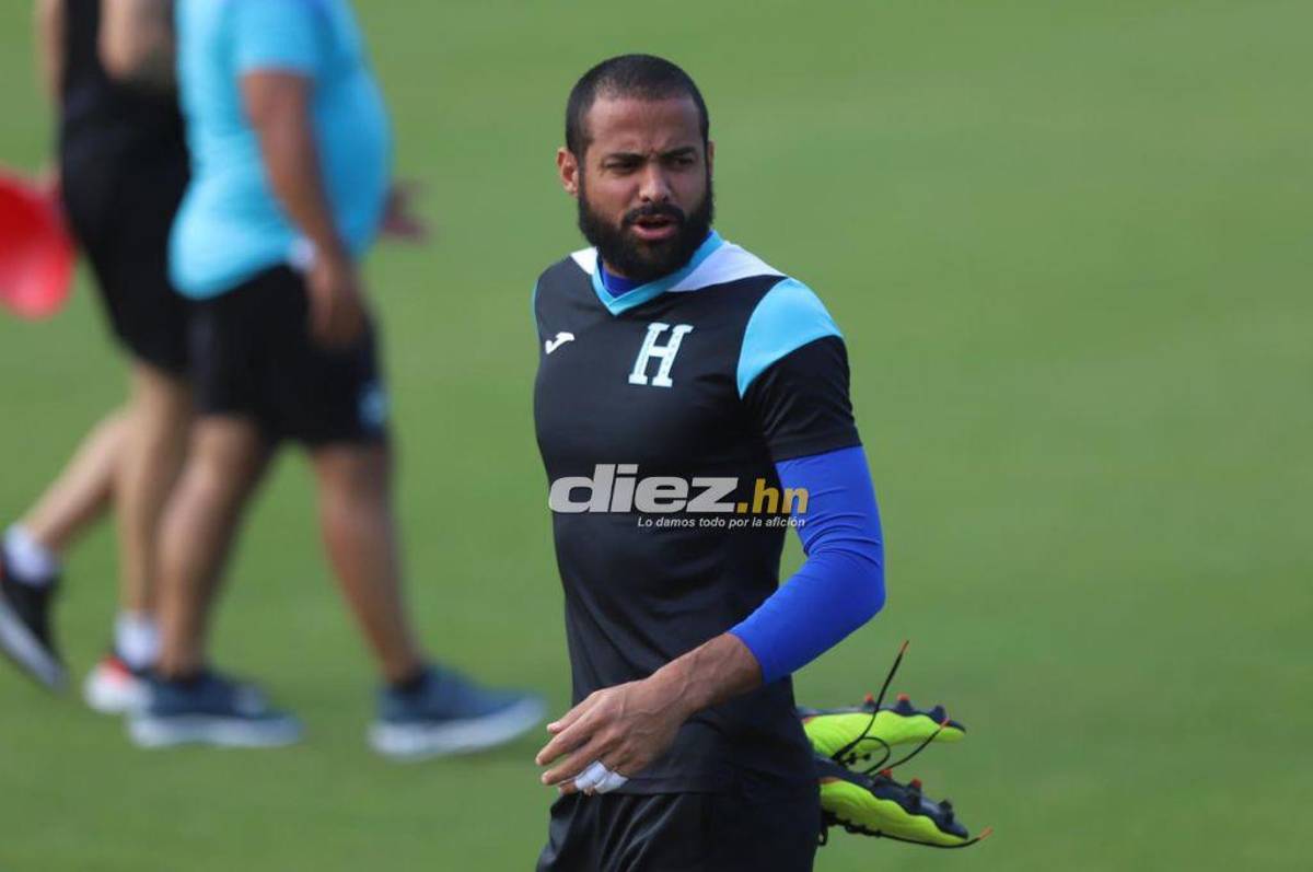 La charla de Diego con futbolista y la admiración de “Chelito” a Pinto: el último entrenamiento de Honduras antes de enfrentar a Haití