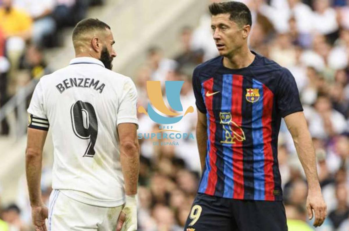 Hora y transmisión: Real Madrid y Barcelona chocan por la Supercopa de España en Arabia Saudita