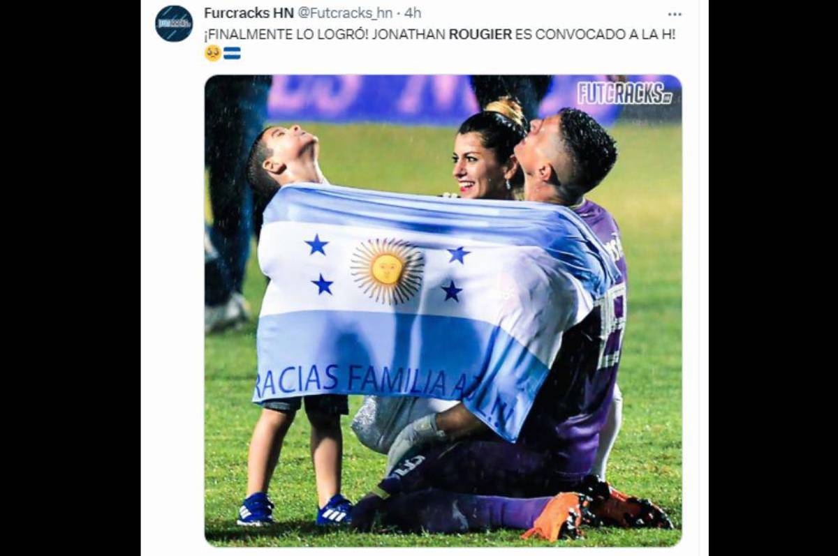 “Rueda es un acomodado”, “más que merecido”: así reaccionó la prensa hondureña tras el llamado de Rougier a la ‘H’”