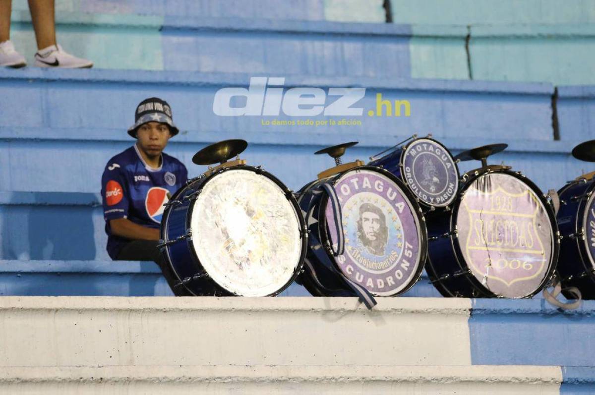 Así se vivió el ambientazo en el estadio Nacional Chelato Uclés por el Motagua-Olimpia de la Liga Concacaf