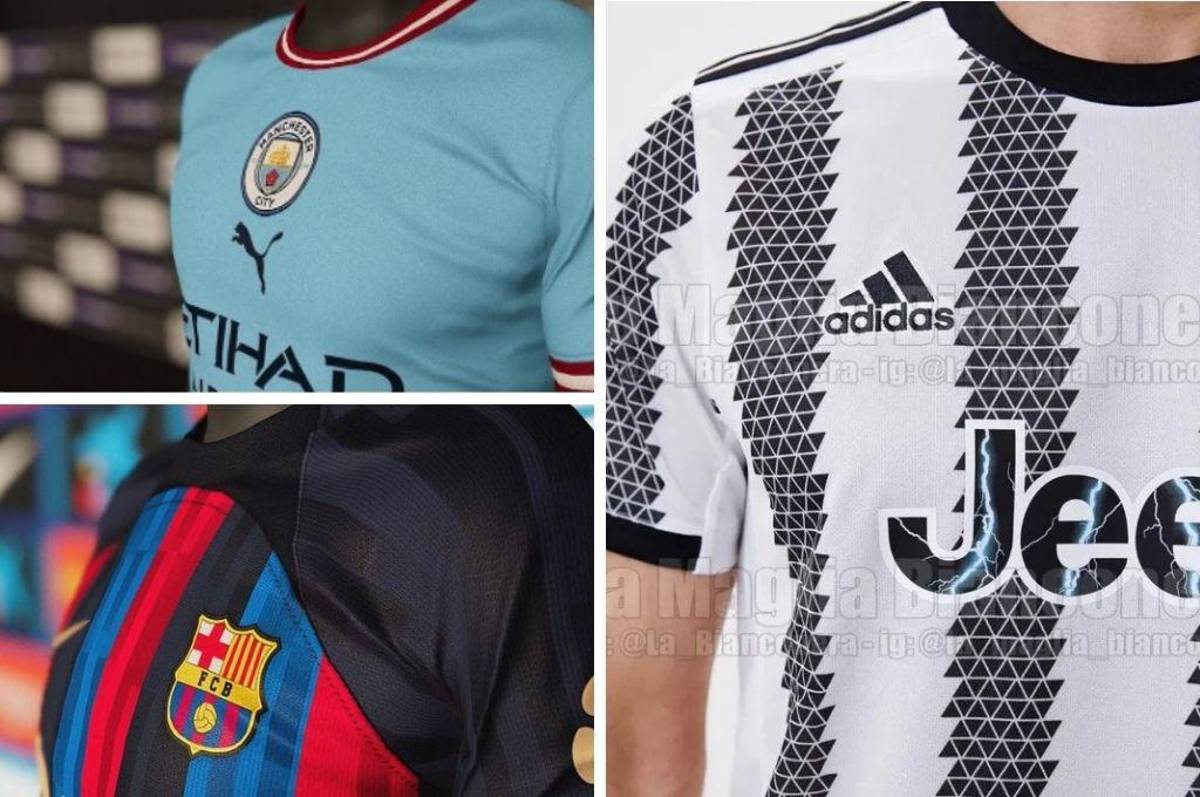 ¡Espectaculares! Así serán los nuevos uniformes de los mejores equipos del mundo para la temporada 2022-23