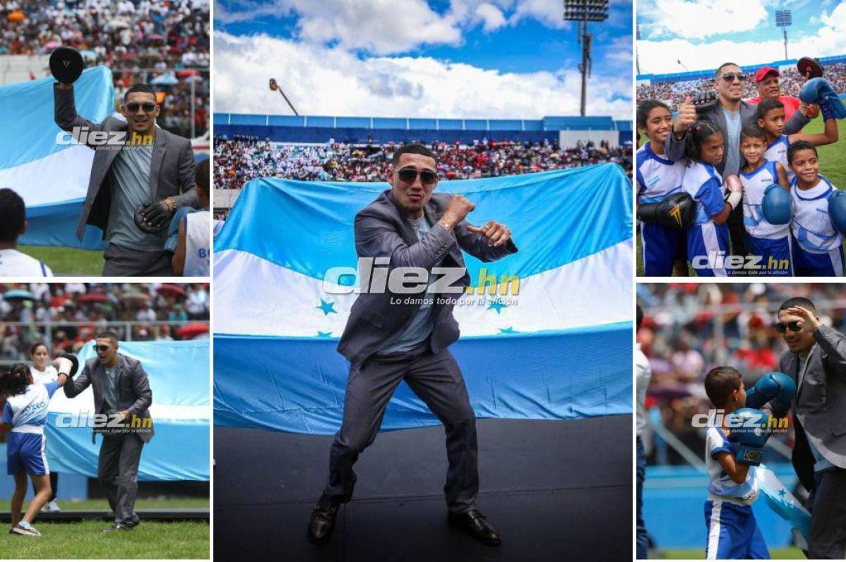 Teófimo López celebra la independencia de Honduras y recibe “Gran Placa de Oro”