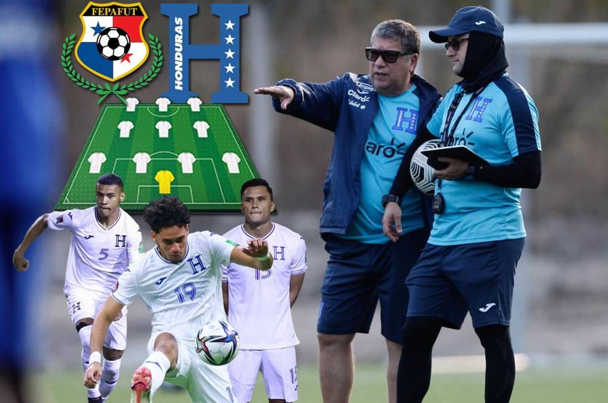 ¡Con caras nuevas! El 11 que se perfila en la Selección de Honduras para el juego eliminatorio ante Panamá