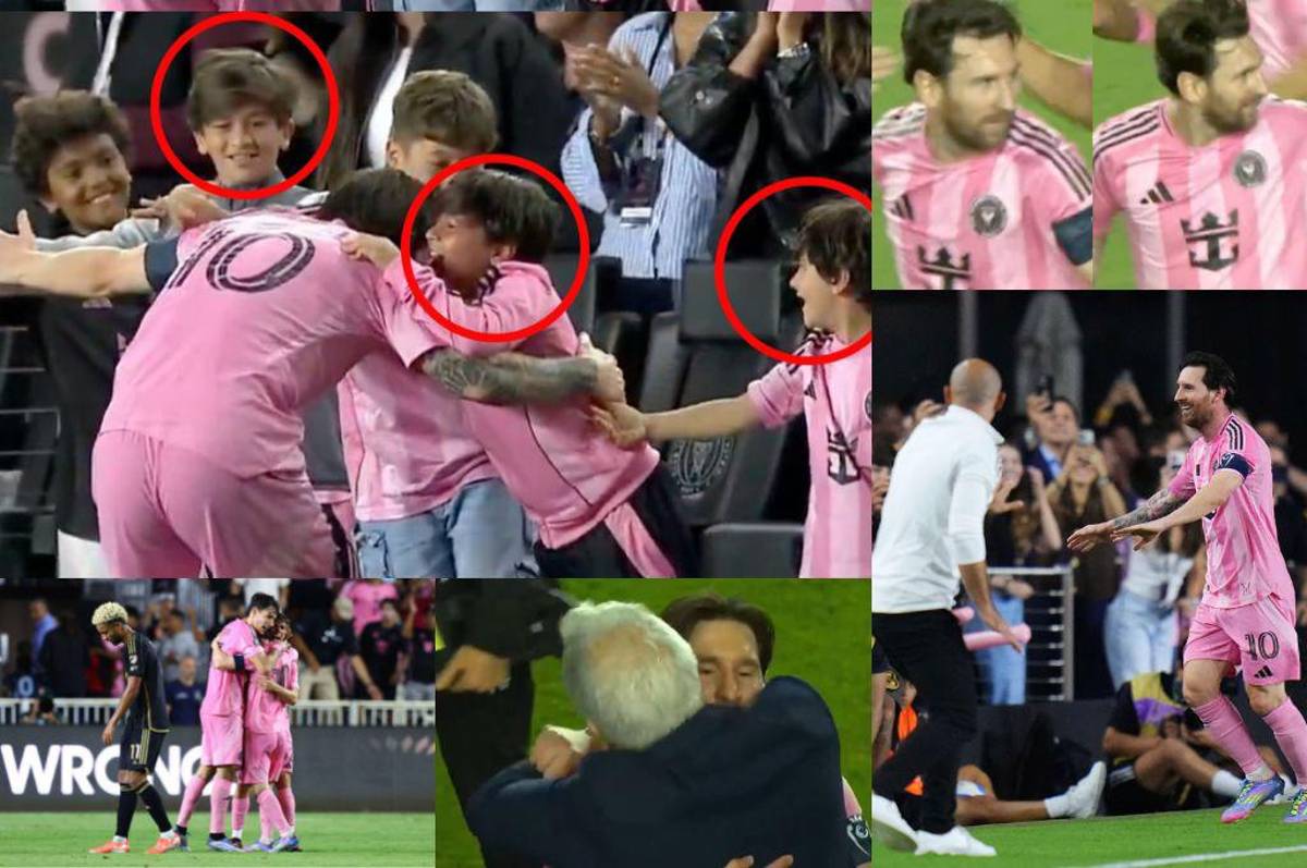 Messi les celebró en la cara, la reacción de Beckham al doblete y la polémica que explotó en Concacaf; Mateo se volvió loco