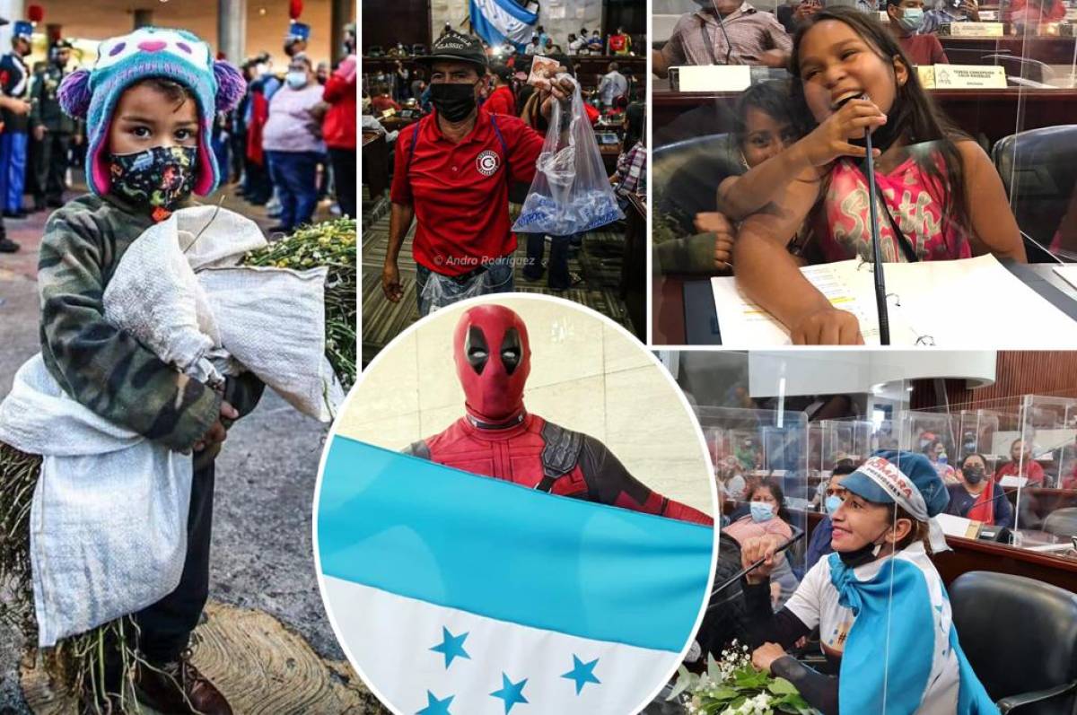 El pueblo en el Congreso Nacional: Las insólitas imágenes en el hemiciclo con ‘Deadpool’ y la ternura e inocencia de unas niñas