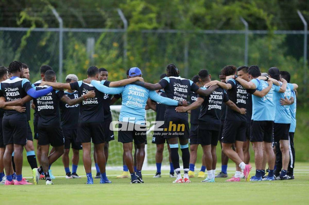 ¿Qué legionarios faltan? Los históricos tacos de Rueda y el sueño que tiene Honduras: así fue el cuarto entreno de la Selección