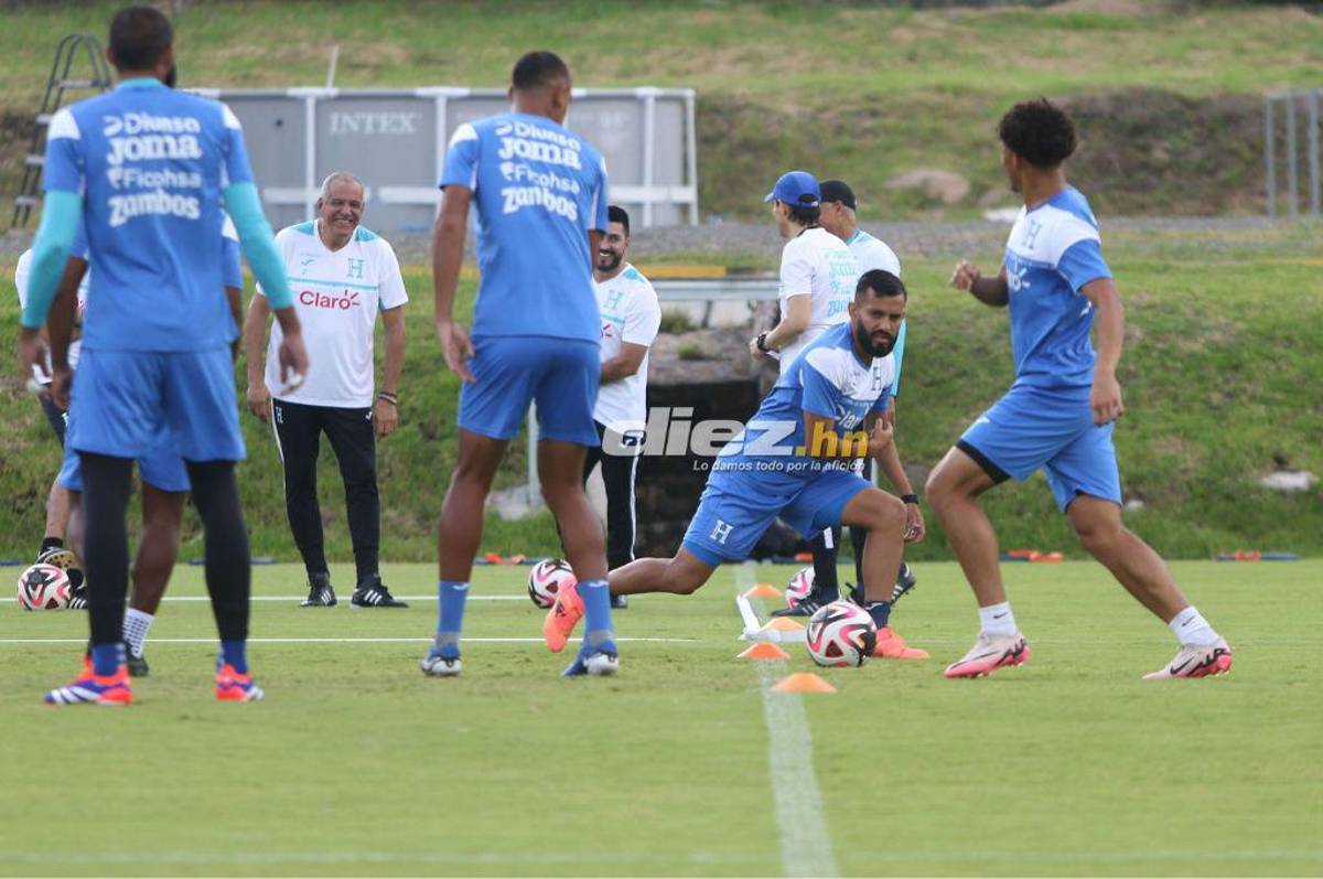 Nuevos uniformes y una alta: Así fue el primer entreno de la Selección de Honduras pensando en Trinidad y Tobago