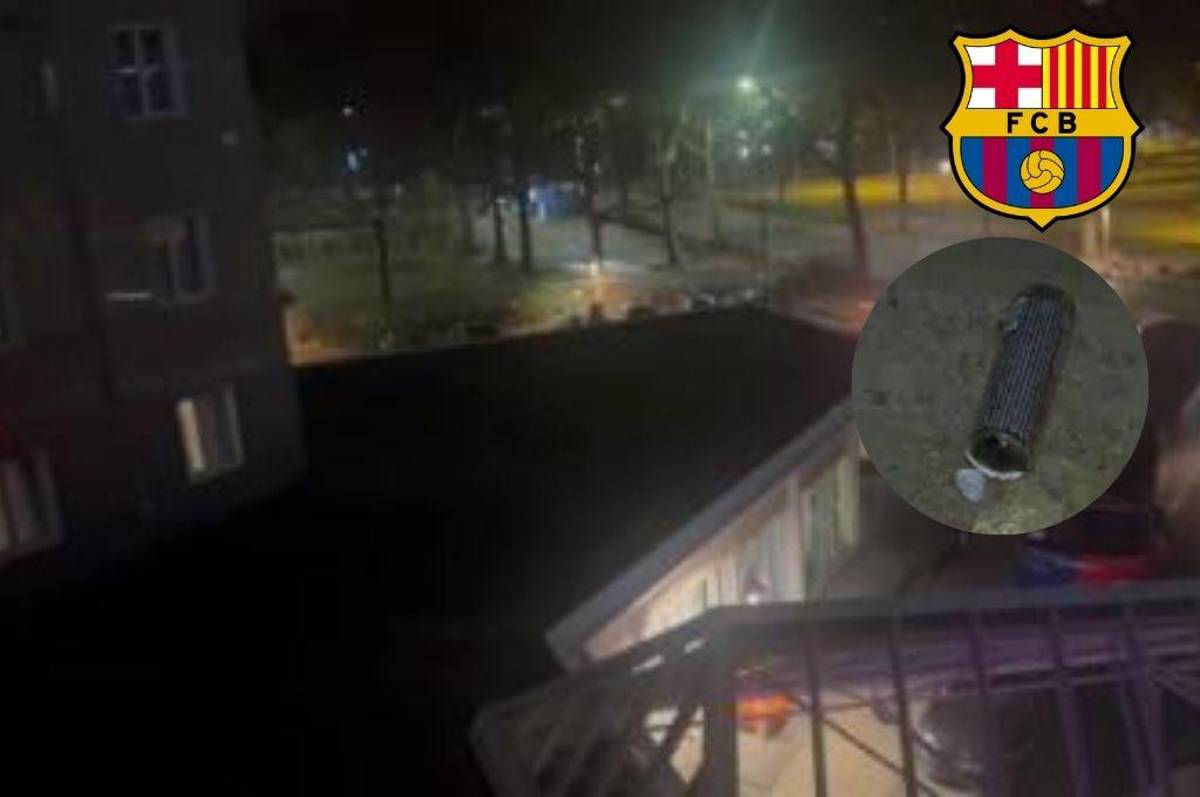¡ Escándalo en Alemania! La afición del Borussia Dortmund lanza petardos en el hotel del Barcelona
