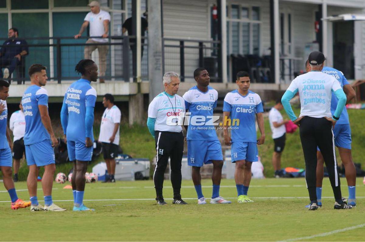 Nuevos uniformes y una alta: Así fue el primer entreno de la Selección de Honduras pensando en Trinidad y Tobago