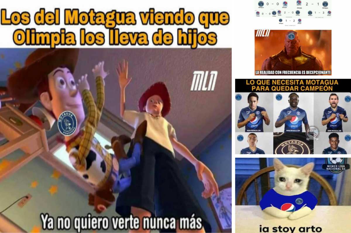 ¿Extrañan a Diego Vázquez? Los duros memes contra Motagua tras perder contra Olimpia y seguir en mala racha