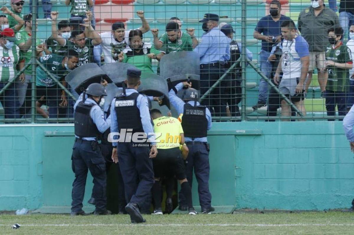 No se vio en TV: Aficionados ofrecieron dinero y los árbitros salieron custodiados del Yankel Rosenthal