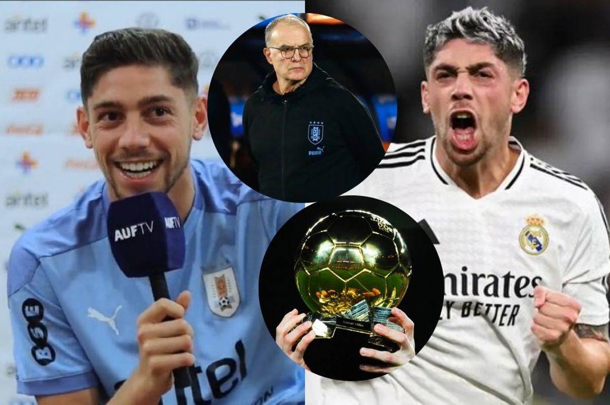 Fede Valverde revela cómo es Bielsa en Uruguay y al futbolista que le daría el Balón de Oro: “mentalmente te mata”