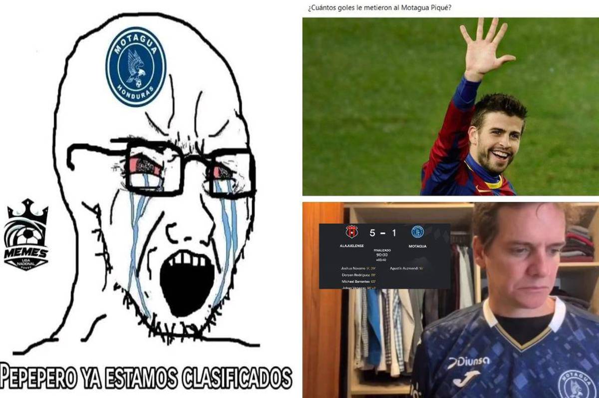En Olimpia lo gozan: Motagua fue goleado por Alajuelense y los memes hacen pedazos al equipo de Ninrod Medina