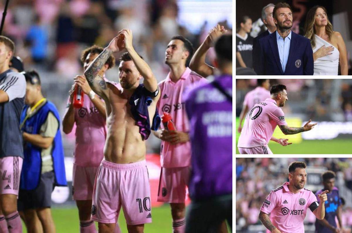 El gesto de Messi con la hija de Beckham, el invitado especial y la otra celebración de Marvel con el Inter de Miami