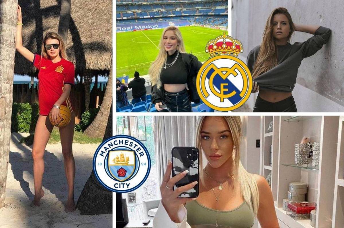 ¿Quiénes son? Las infartantes novias de los cracks del Manchester City y del Real Madrid