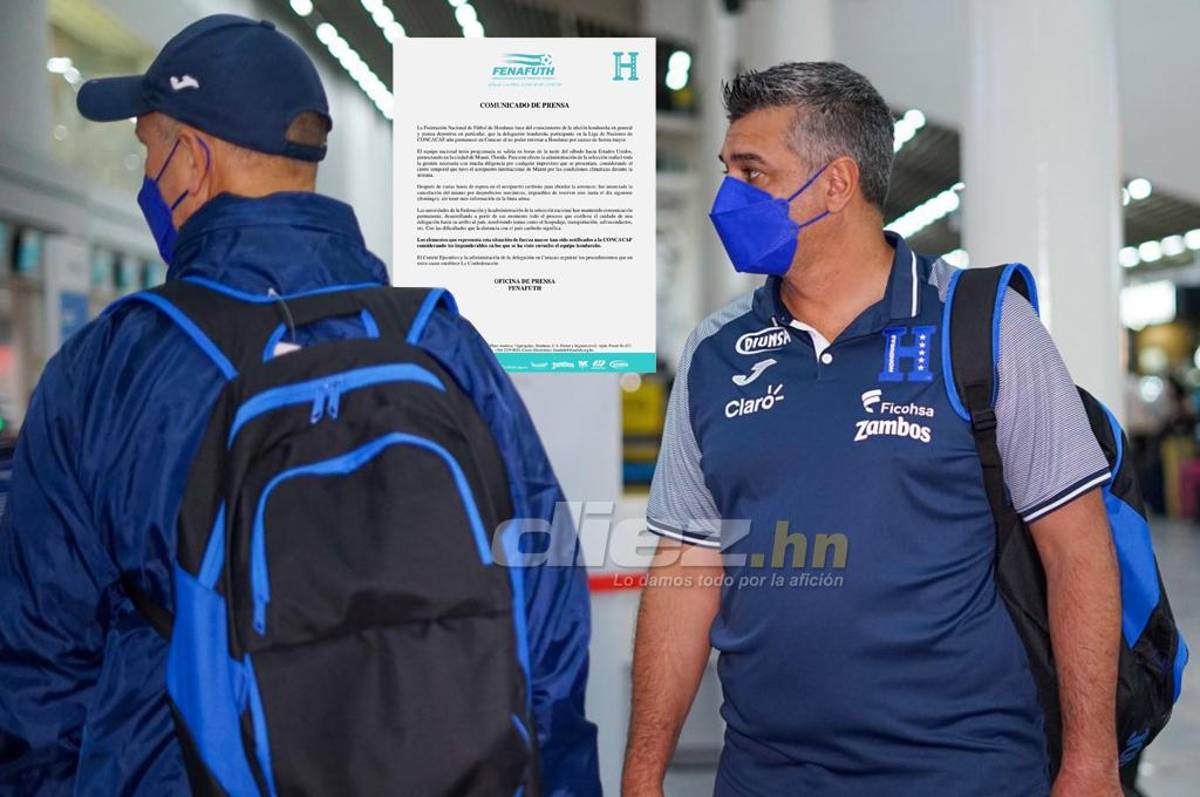 Honduras no ha podido salir de Curazao: los inconvenientes que sufrió la Bicolor cuando se alistaba para regresar al país