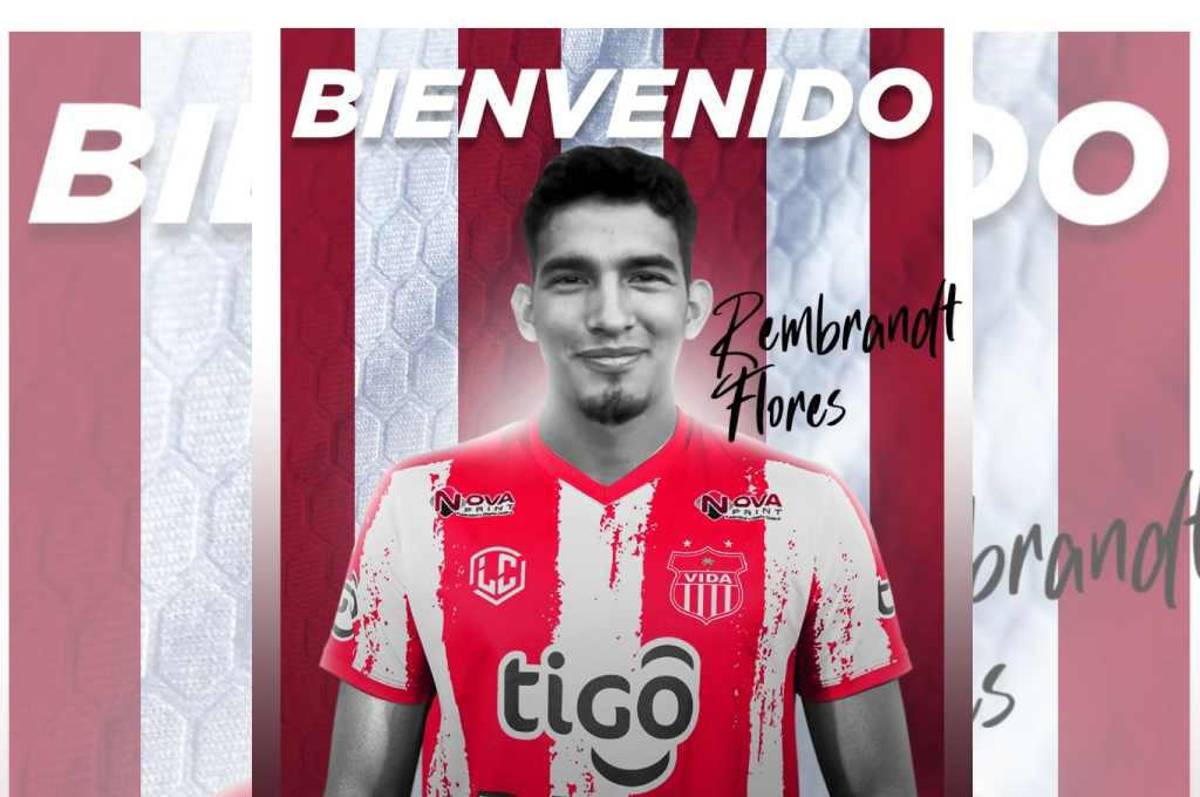 Vida anuncia a Rembrandt Flores como su primer fichaje de pretemporada de cara al Torneo Apertura 2022