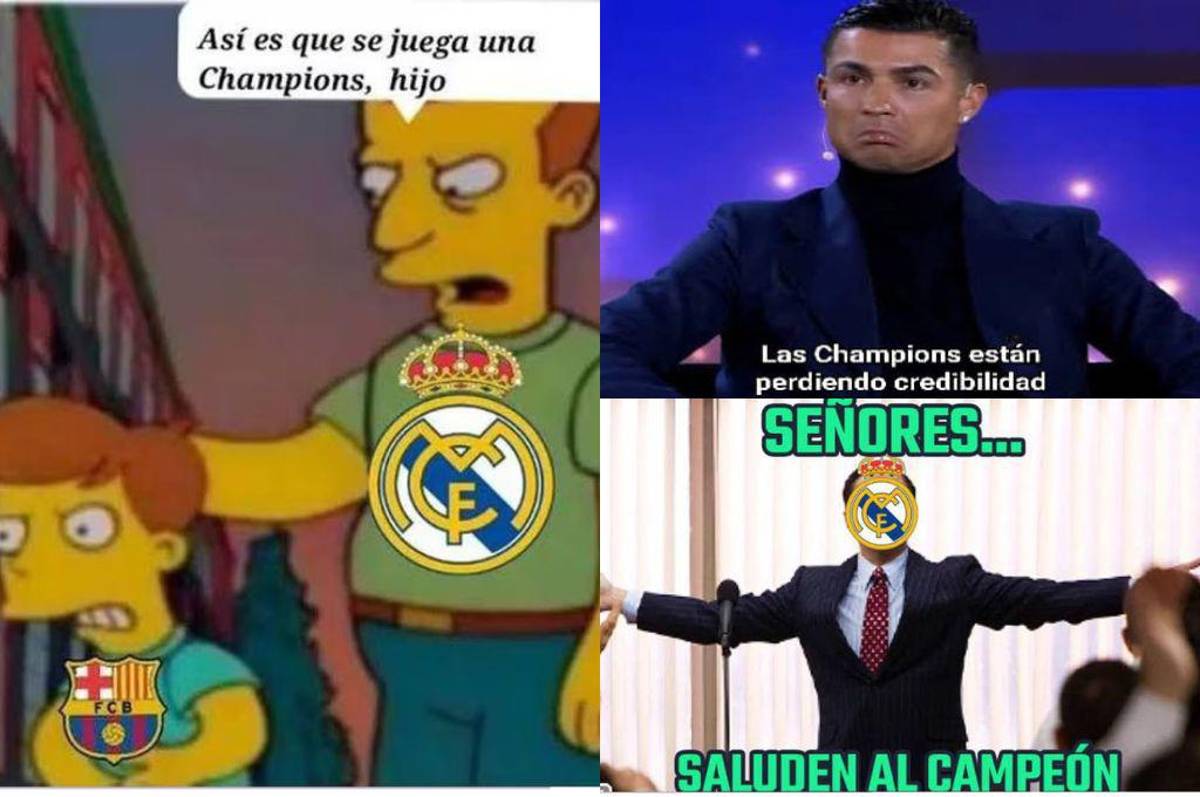 Real Madrid ganó la Champions número 15: los memes hacen pedazos al Barcelona y todo el antimadridismo