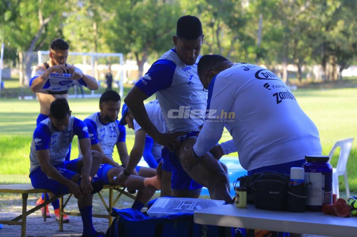 ¿Charlas íntimas con los titulares? Así cerró la Selección de Honduras su sesión previo al cierre de la octagonal