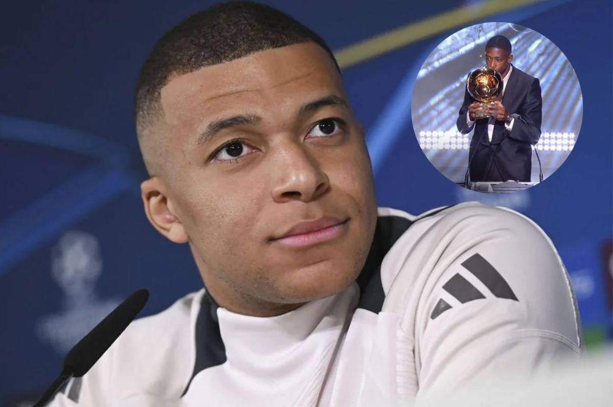 Mbappé sorprende a Dembélé tras vencer a Lamine Yamal y conquistar el título al Balón de Oro