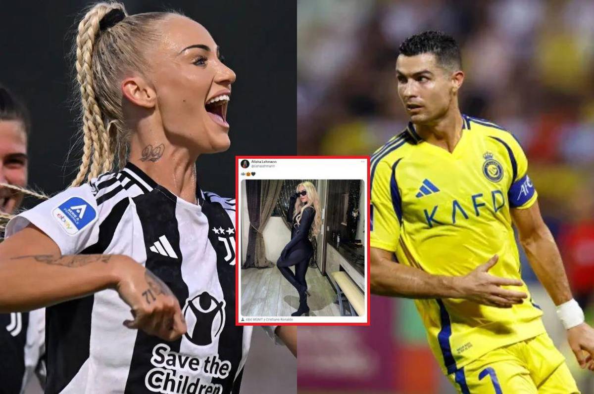 ¿Qué piensa Georgina? Alisha Lehmann muestra su ajustado traje de Halloween e hizo esto con Cristiano Ronaldo
