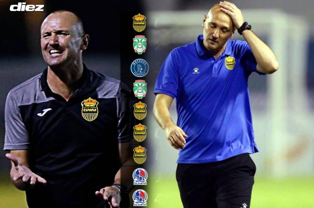 Aplazado en los clásicos: ‘Palomo’ Rodríguez no ha podido ganar con Real España en partidos importantes