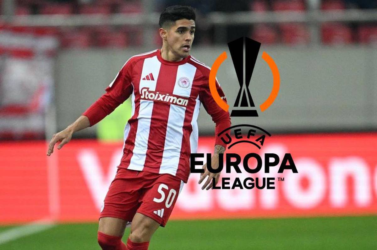 OFICIAL: Luis Palma y Olympiacos conocen su rival; estos son los octavos de final de la Europa League