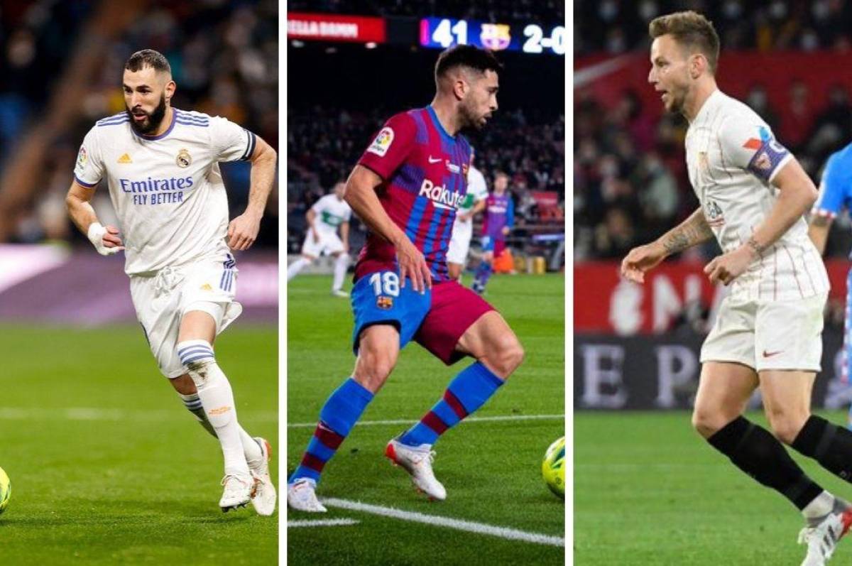 Sevilla, Atlético y Barcelona disputan partidos atrasados en España; Real Madrid jugará otro adelantado