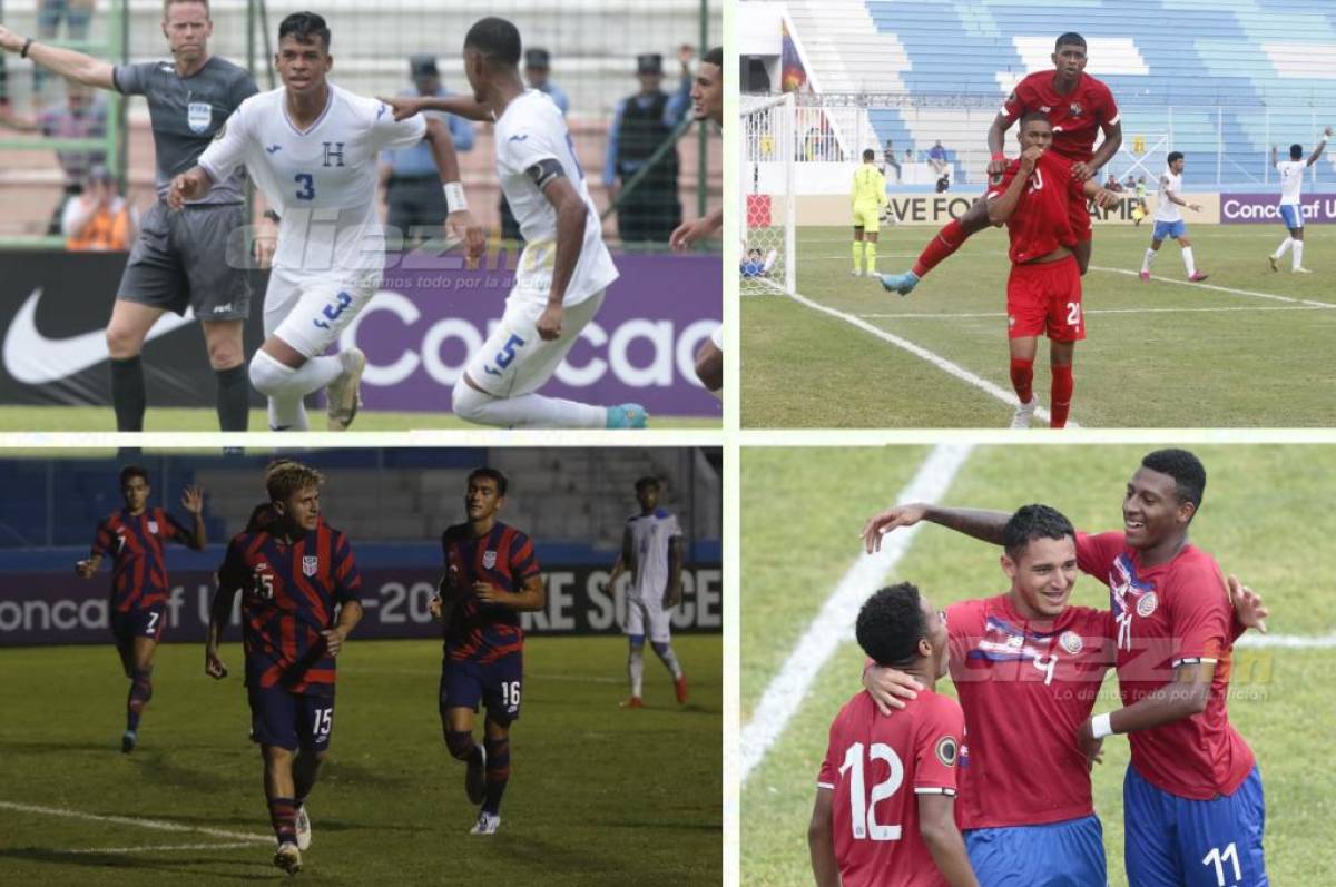 Clasificados: cómo se forman los cuartos de final y las siguientes fases en el Premundial Sub-20 en Honduras