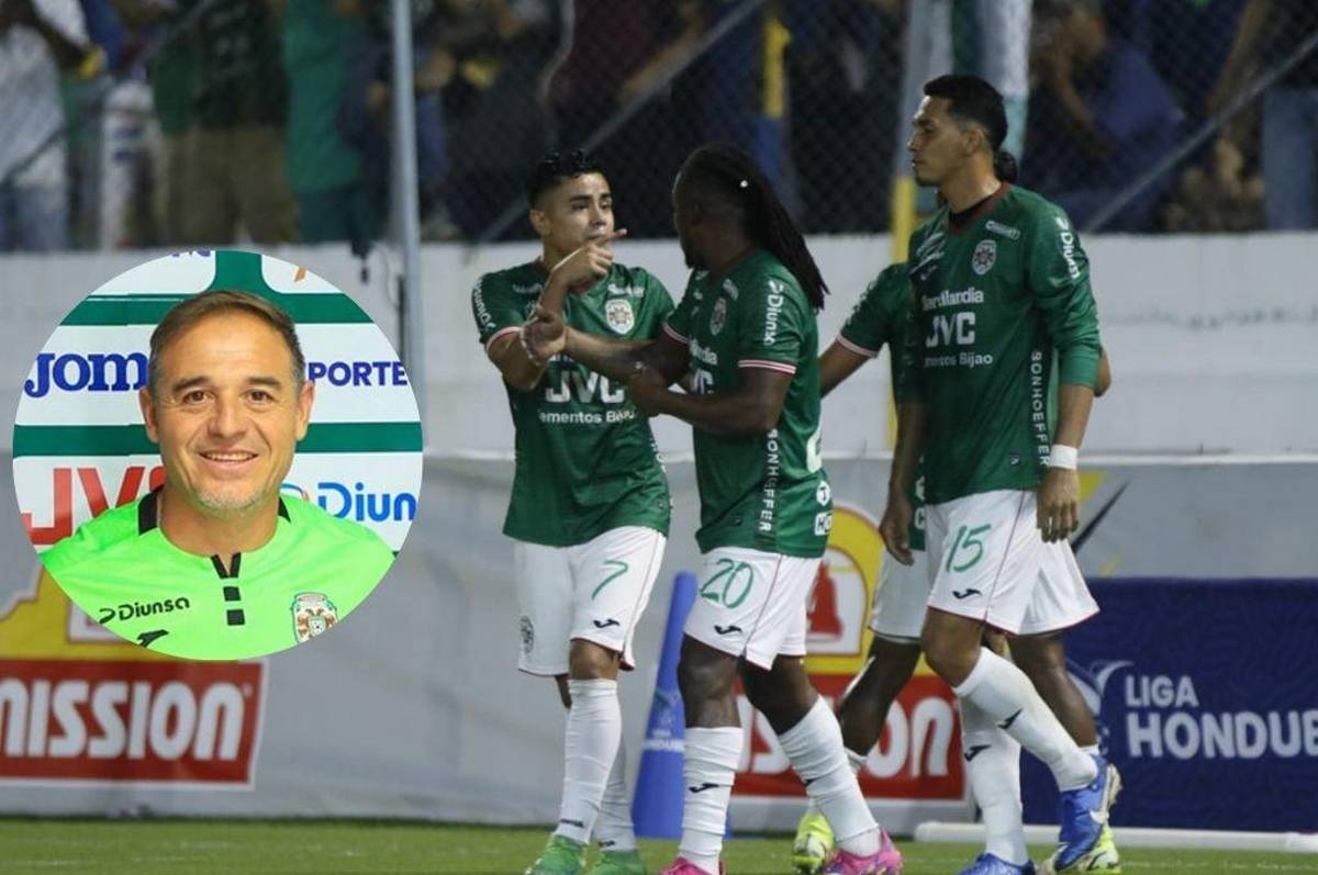 “La Tota” Medina avisa tras goleada de Marathón ante Real España en el clásico: “Acá estamos de nuevo nosotros”