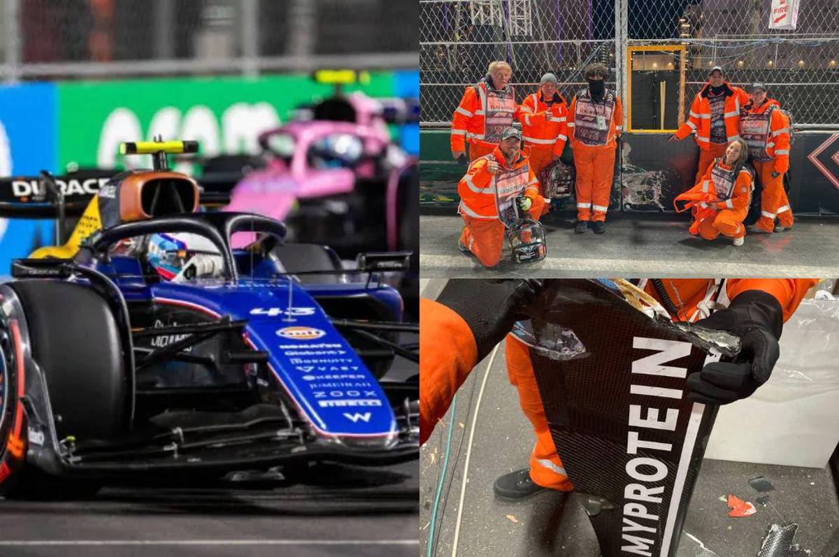 ¿Estará en la carrera de Las Vegas? Colapinto estrella su coche y provoca una bandera roja: esto dice el comunicado