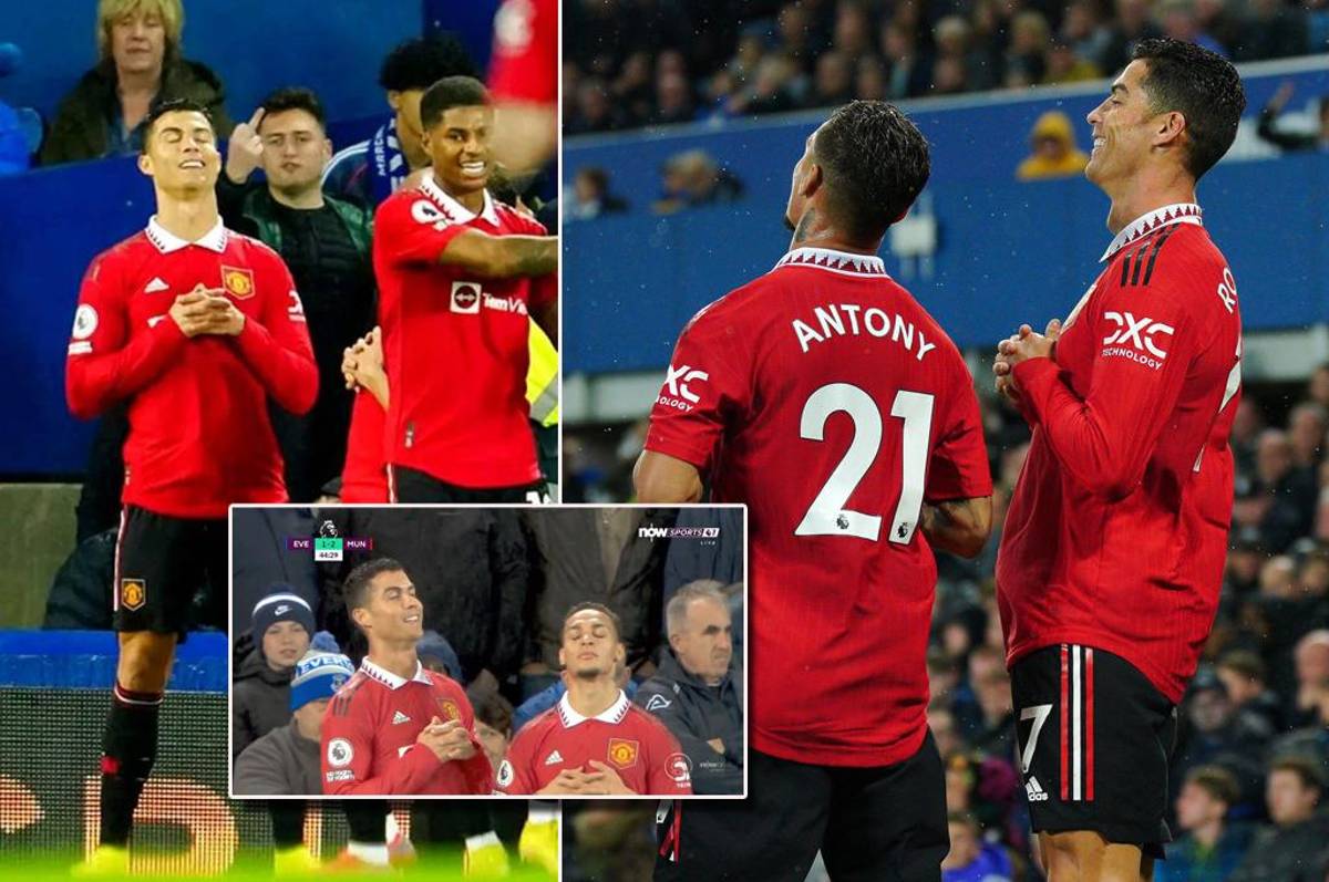 ¡No está acabado! La nueva celebración de Cristiano Ronaldo luego de marcar con el Manchester United su gol 700