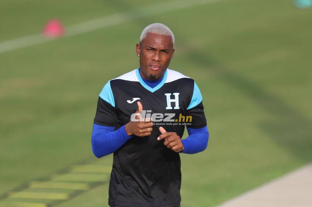 La charla de Diego con futbolista y la admiración de “Chelito” a Pinto: el último entrenamiento de Honduras antes de enfrentar a Haití