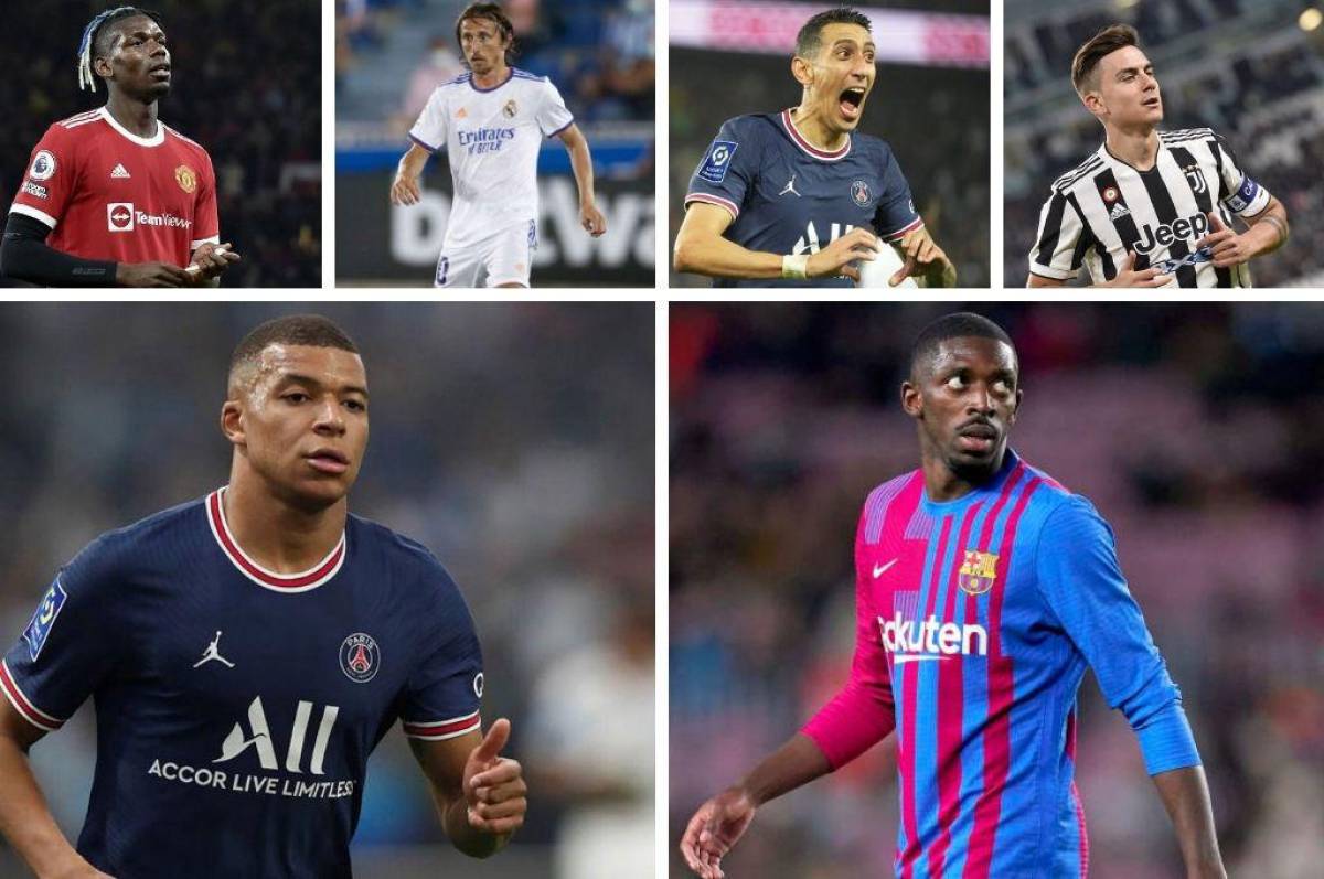 1 de enero del 2022: Mbappé y los otros cracks que ya son libres de negociar con cualquier equipo