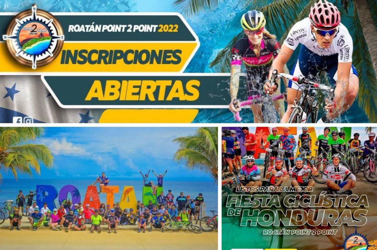 Regresa el gigante evento de ciclismo, Point 2 Point , en su sexta edición en la isla de Roatán