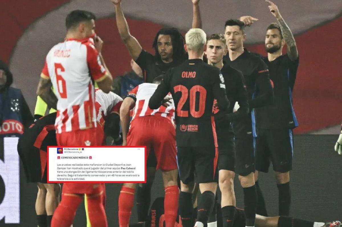 OFICIAL: Barcelona confirma que se lesionó en su mejor momento y este es el tiempo que estará de baja