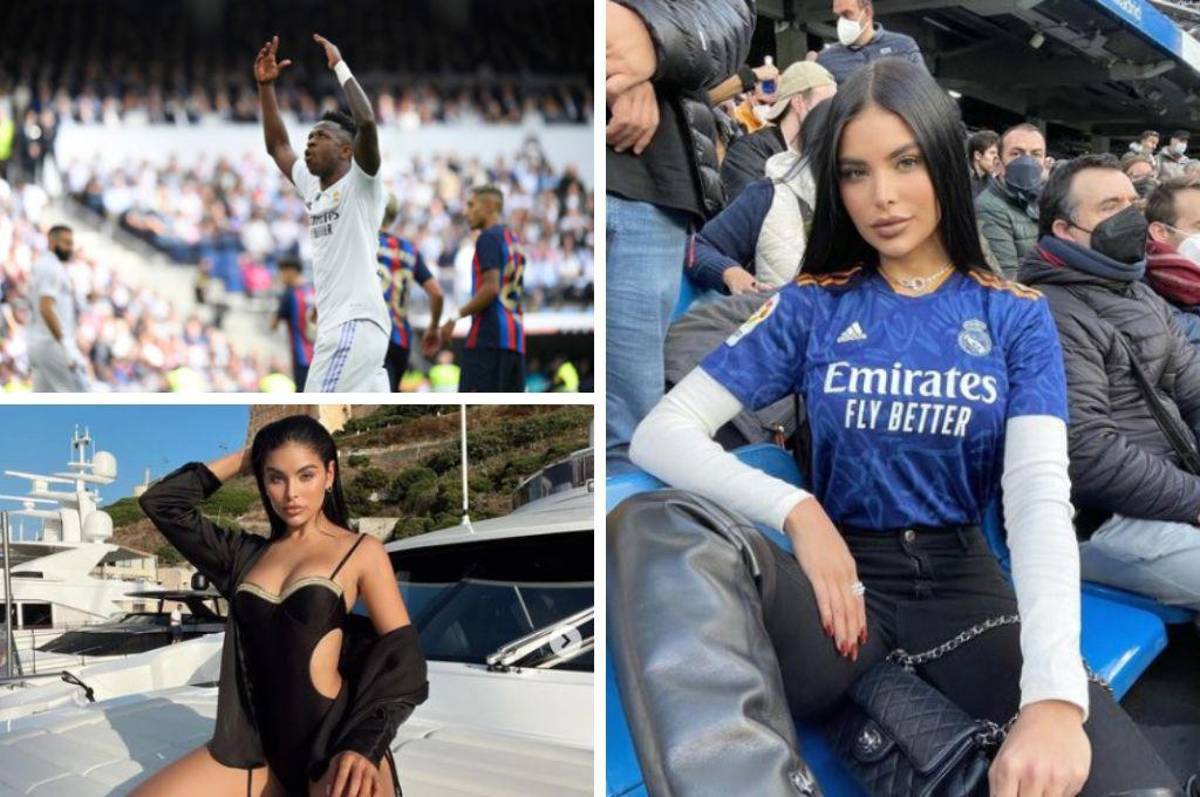 Ninoska Vásquez, la sensual venezolana que estuvo en el Santiago Bernabéu para ver el clásico ¿y a Vinicius?