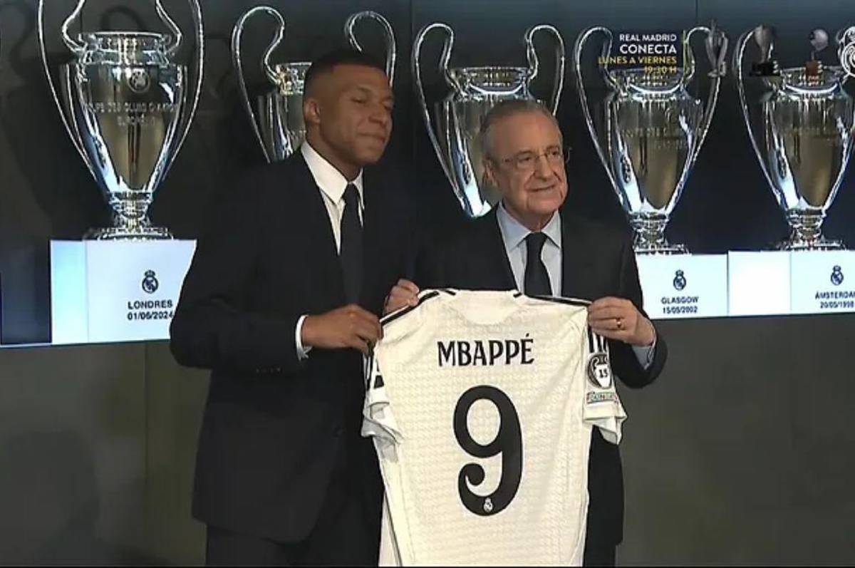 Mbappé imitó en todo a Cristiano Ronaldo, el regalo inesperado de Florentino y la ‘burla’ de Kylian a su madre