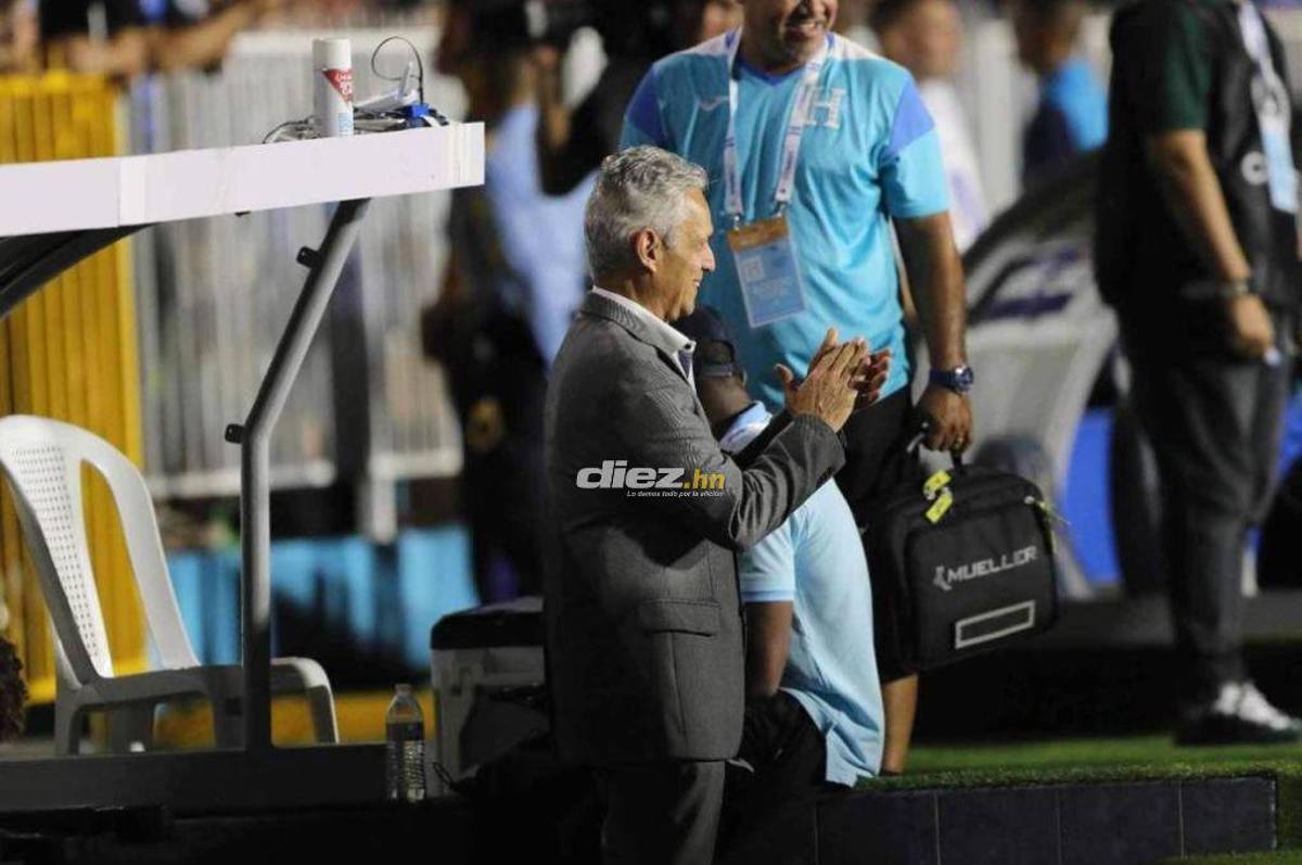 El gesto de Palma con David Suazo y Carlos Pavón; la reacción de Rueda a la chilena de Edwin y el detalle con Ruiz