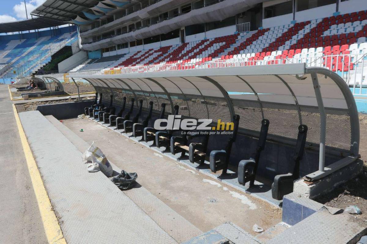 ¡Una belleza! Así luce el estadio Nacional Chelato Uclés con la implementación del césped sintético ¿Cuándo estará listo?