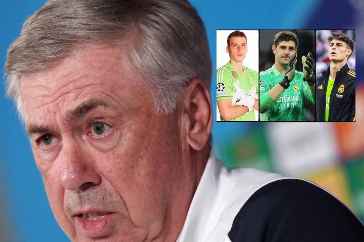 Ancelotti lanza dardo al Bayern Múnich y confirma el arquero titular de Real Madrid para la Champions League