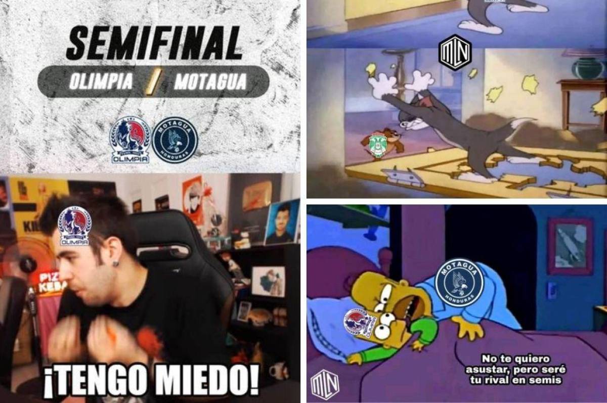 Los memes no perdonan al Olimpia tras conocer que jugará ante Motagua en semifinales y el Victoria tampoco se salva