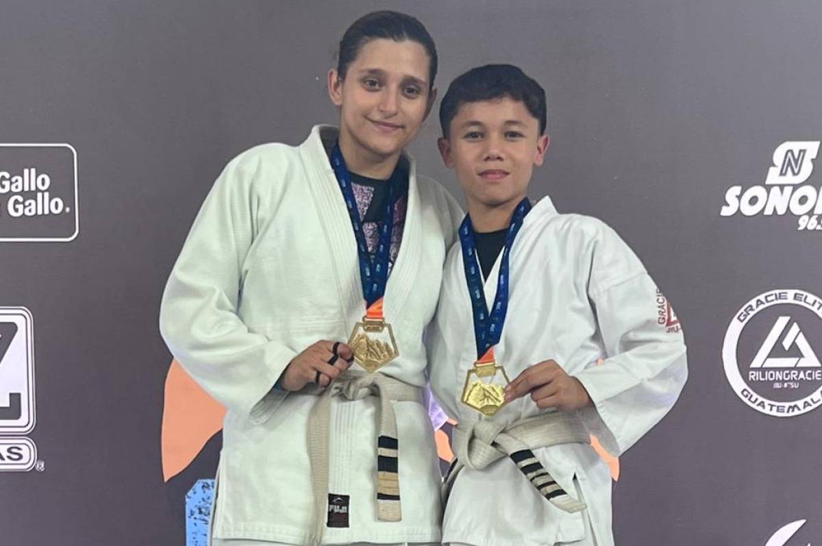 <b>Susana Connor </b>y <b>Diego Garay </b>se bañaron de oro en el campeonato de jiu-jitsu.